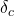 \delta_c