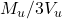 M_u /{3 V_ u}