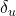 \delta_u